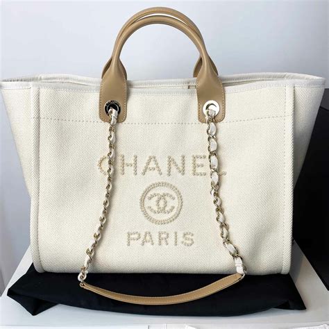 chanel deauville pearl tote bag price|chanel deauville tote 2012.